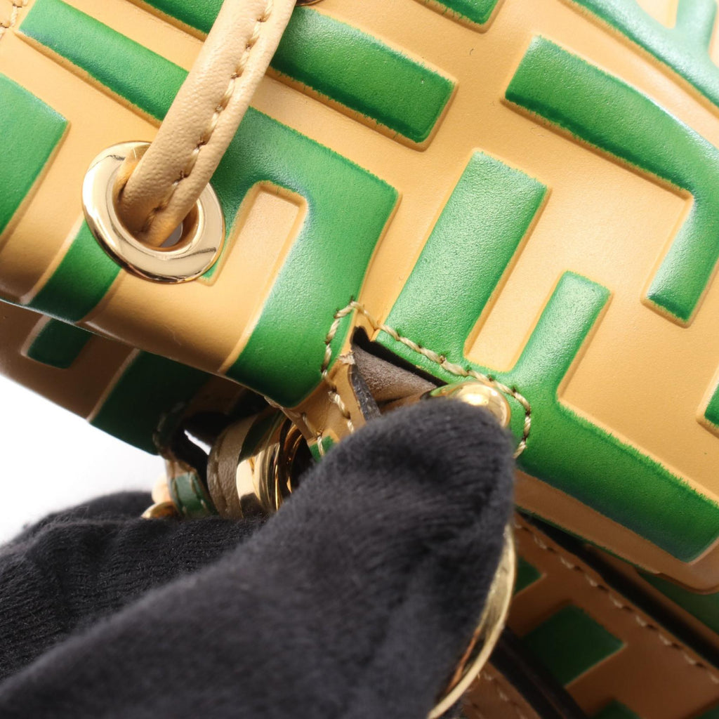 FENDI Mon Trésor · Mini Bucket Bag · Leather
