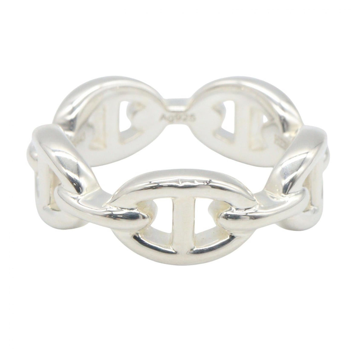 Hermès Chaine d'Ancre Enchainee · Silver925
