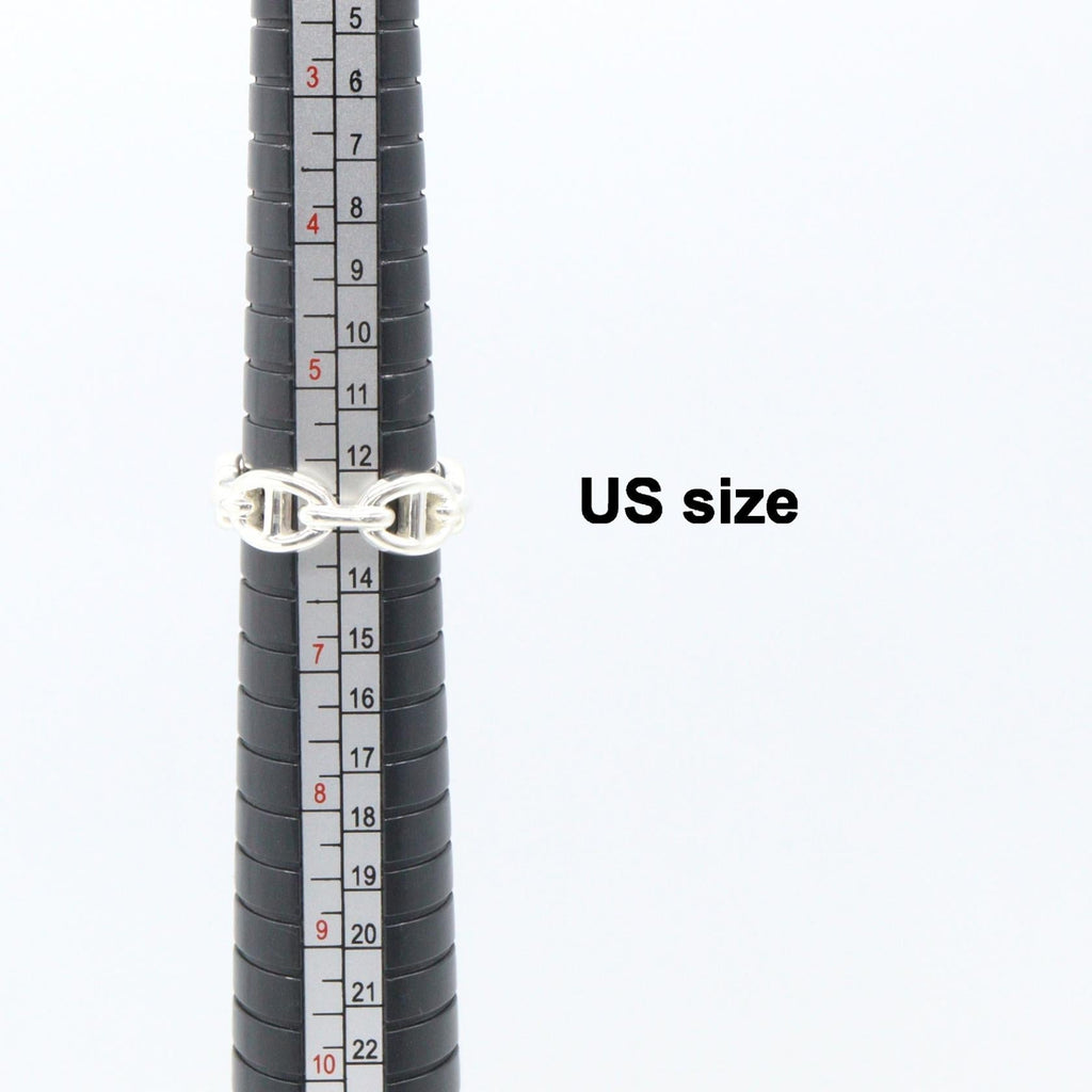 Hermès Chaine d'Ancre Enchainee · Silver925