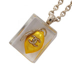 Chanel Coco Mark Lemon · Gold Plated