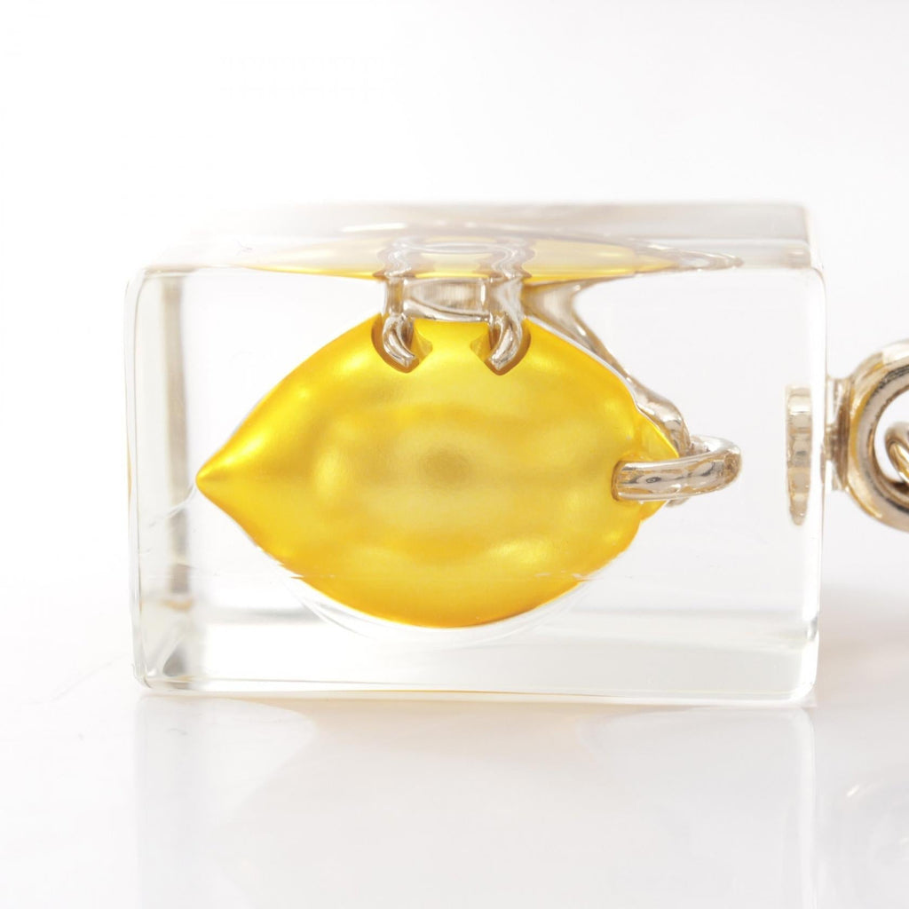 Chanel Coco Mark Lemon · Gold Plated