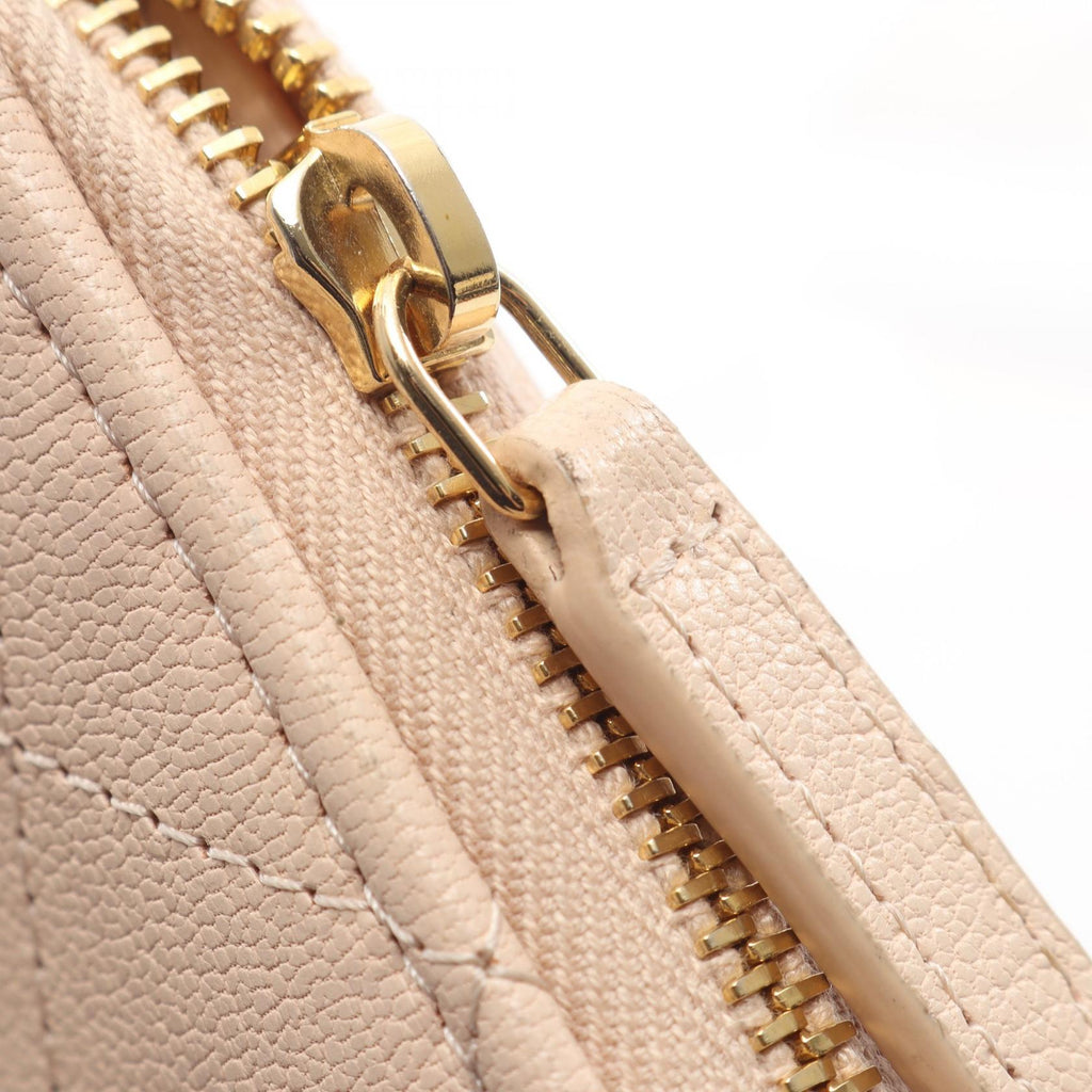 Chanel CC Zip Card Case · Leather