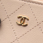 Chanel CC Zip Card Case · Leather