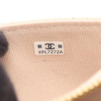 Chanel CC Zip Card Case · Leather