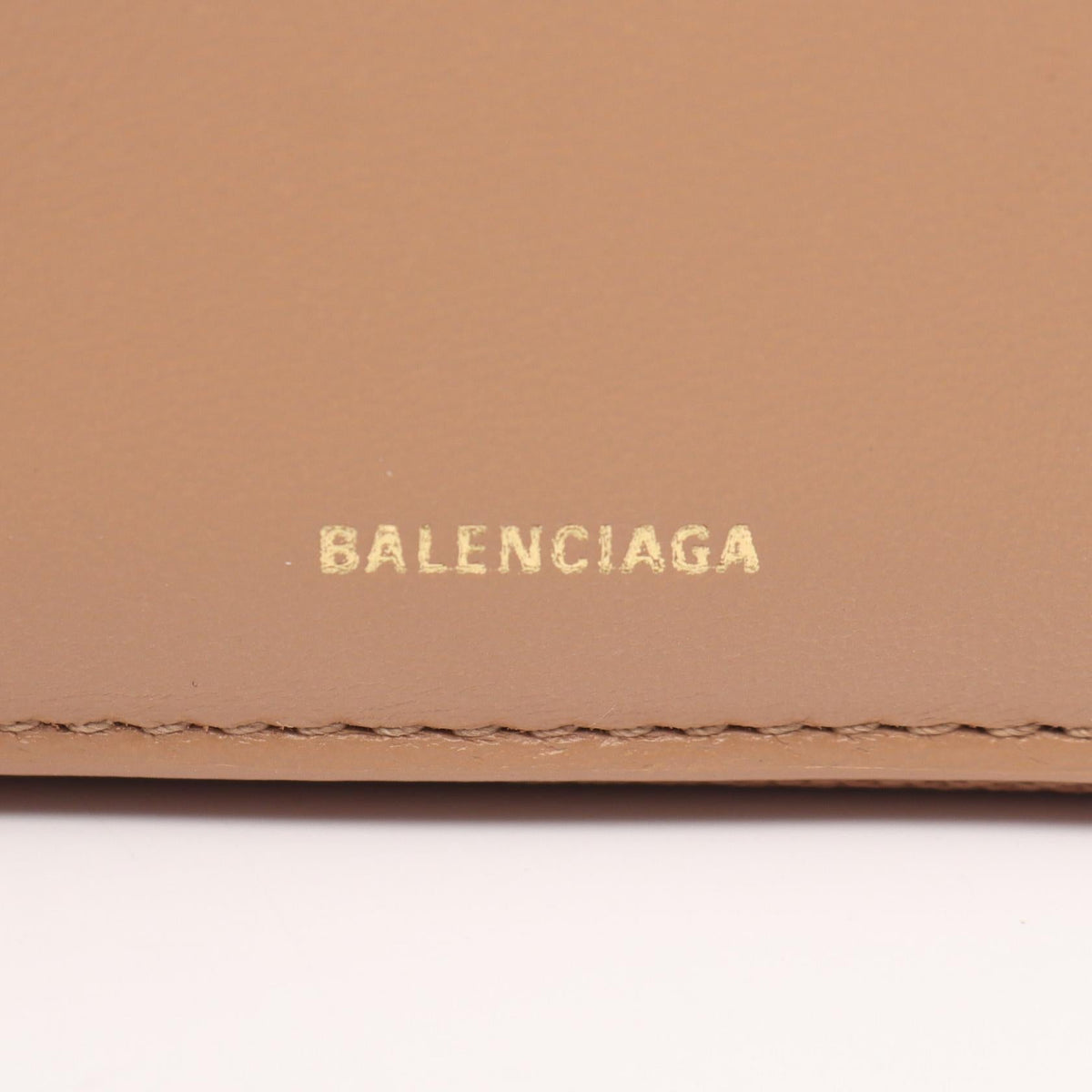 BALENCIAGA Envelope · Leather Trifold Wallet