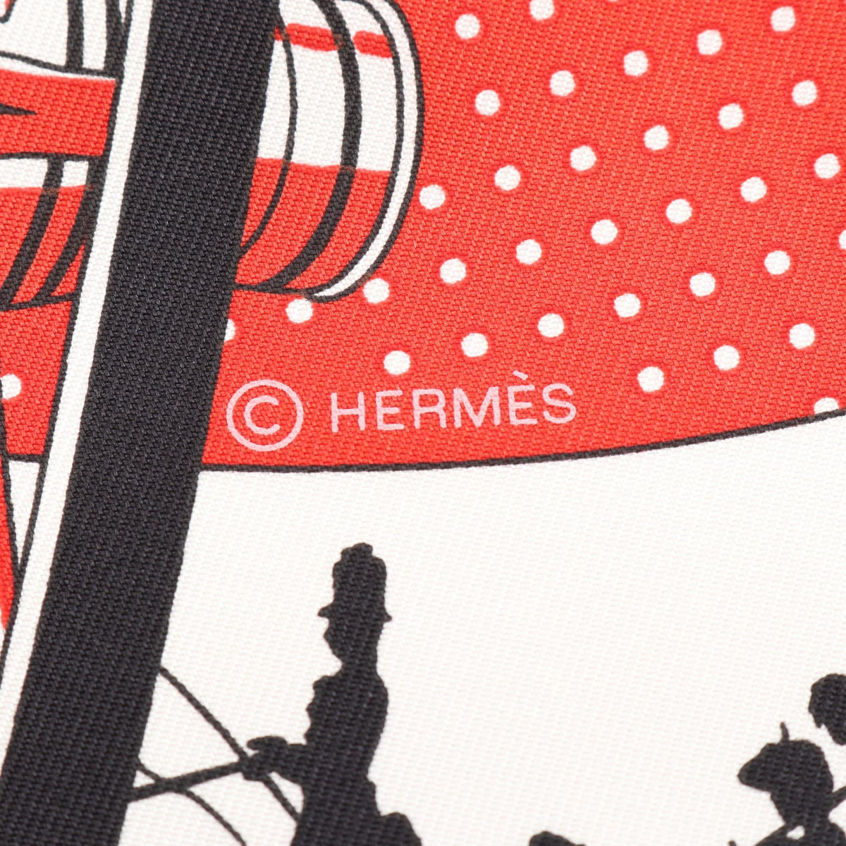 Hermès Carré 55 · Paris Qui Roule · Silk