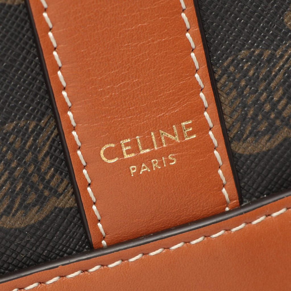 Celine Small Bucket · Triomphe Canvas