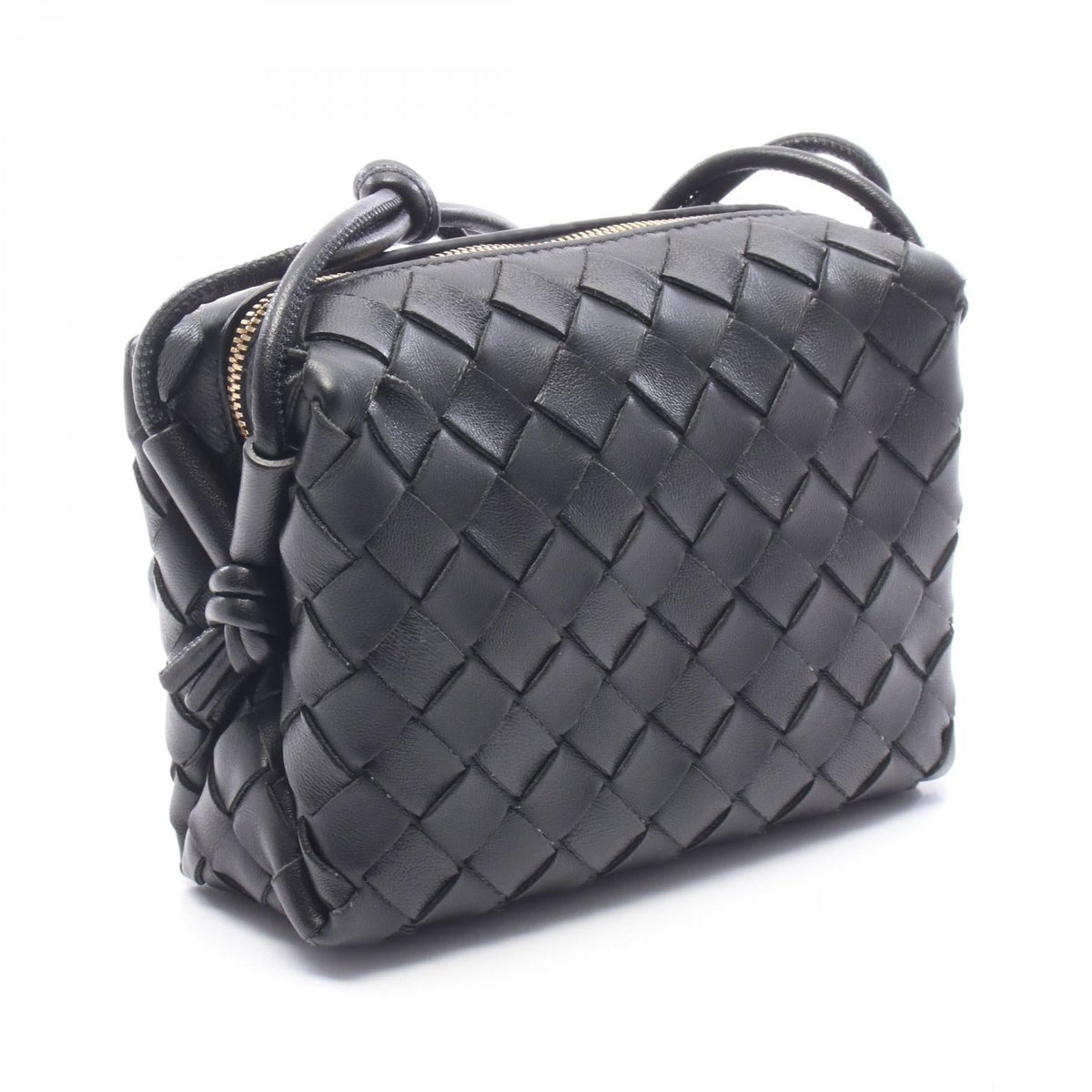 Bottega Veneta Loop · Intrecciato Leather