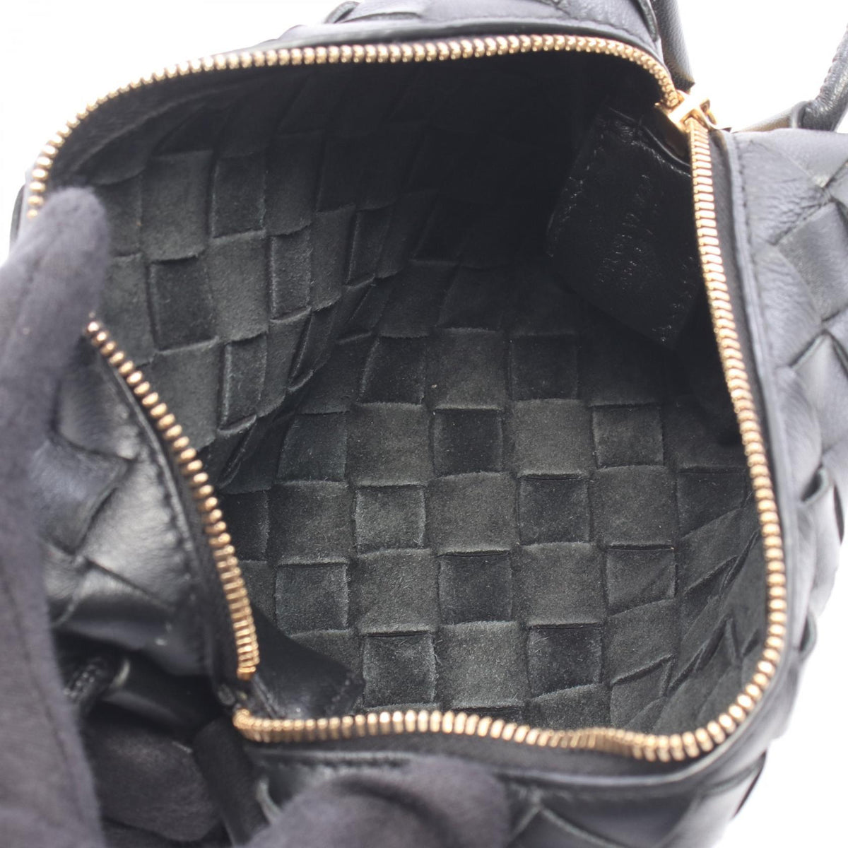 Bottega Veneta Loop · Intrecciato Leather