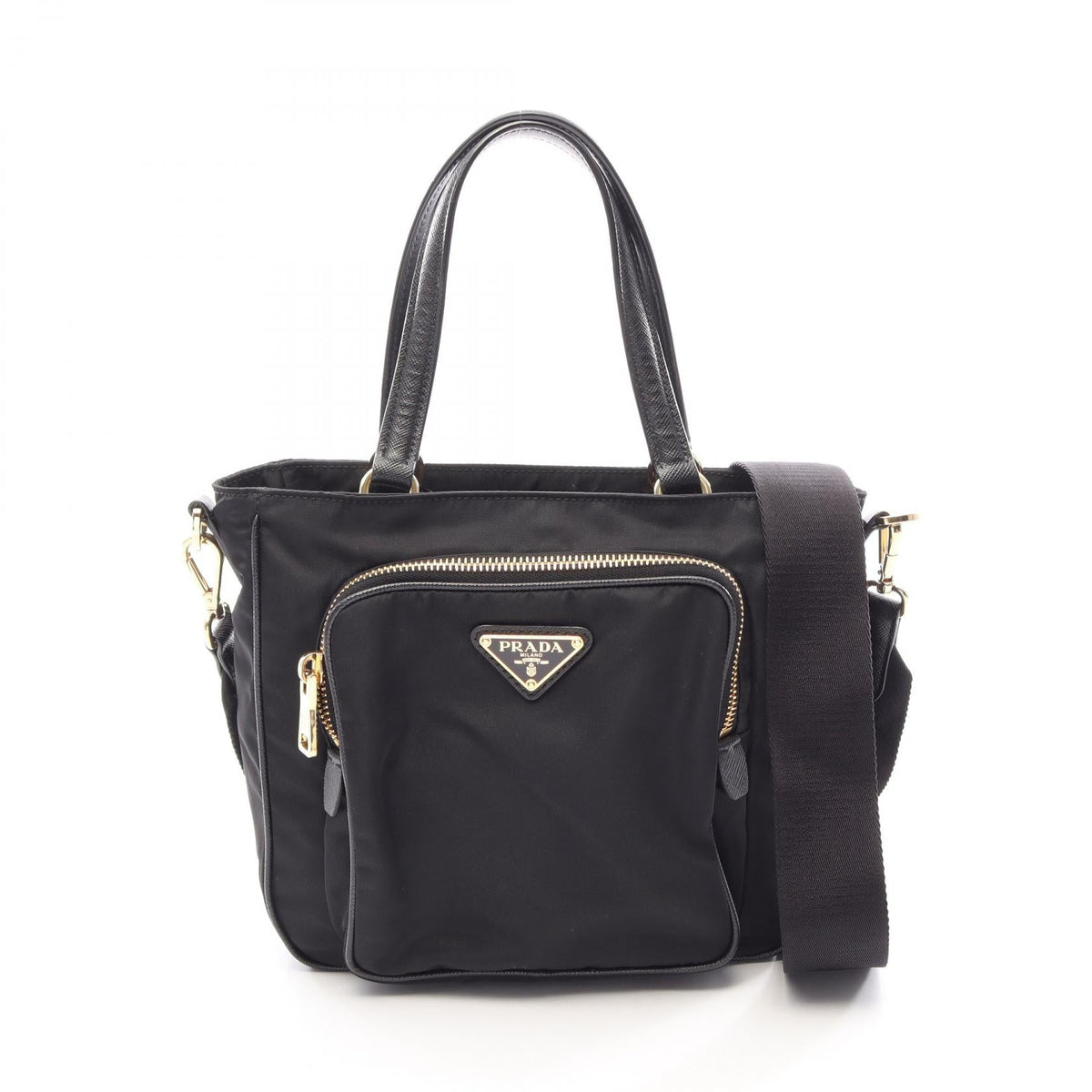 PRADA Tote · Nylon & Saffiano Leather