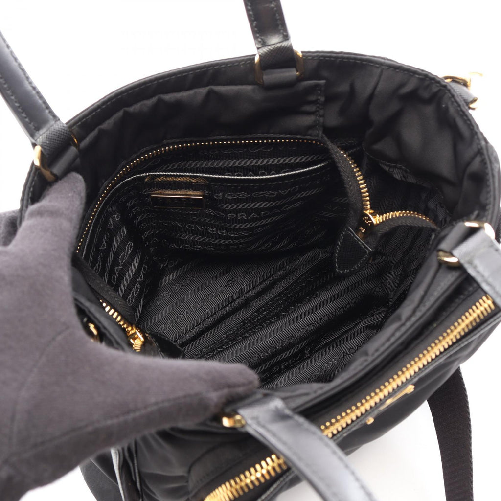 PRADA Tote · Nylon & Saffiano Leather