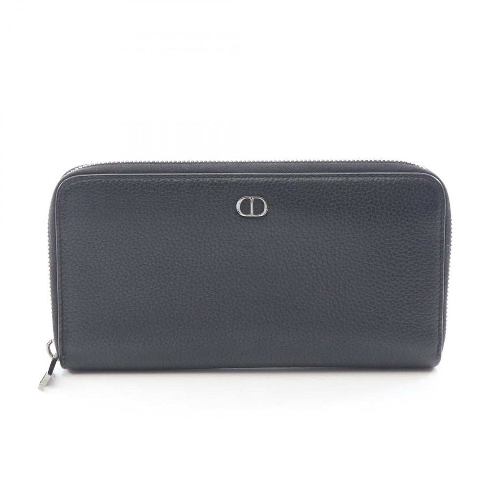 Dior CD Icon Zip Wallet · Leather