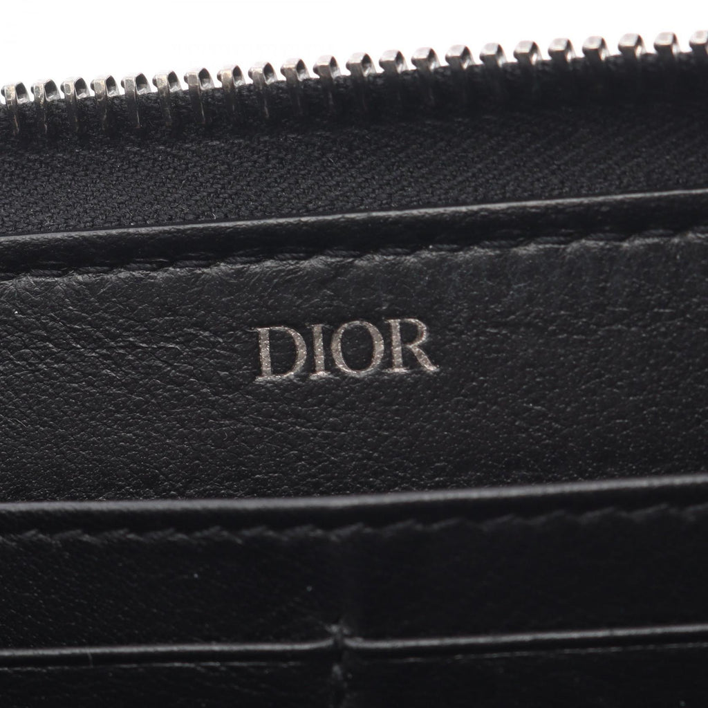 Dior CD Icon Zip Wallet · Leather