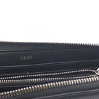 Dior CD Icon Zip Wallet · Leather