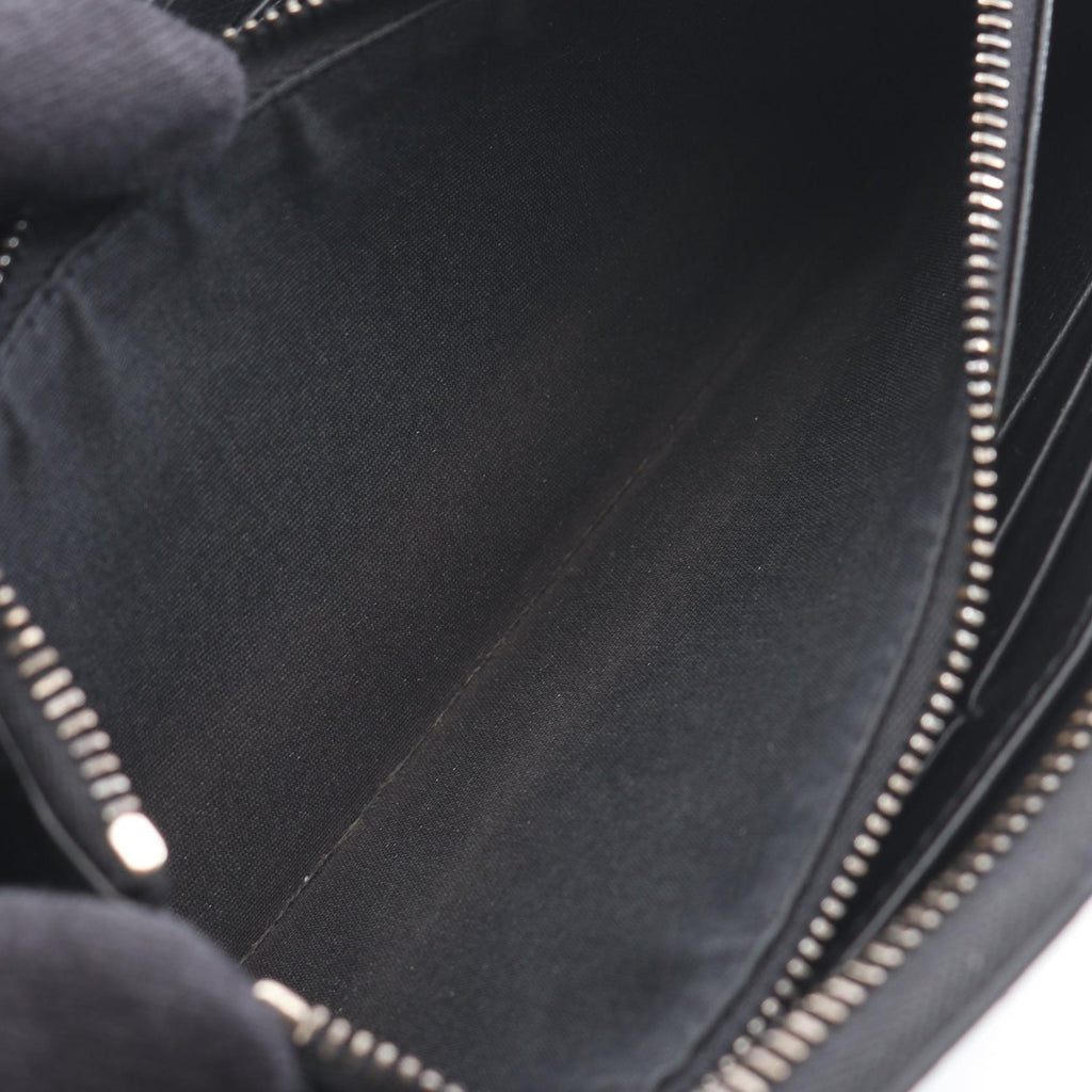 Dior CD Icon Zip Wallet · Leather