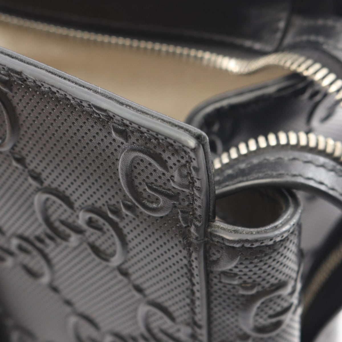Gucci GG Embossed · Leather Tote