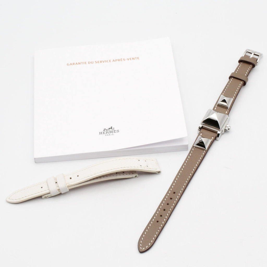 Hermès Mini Medor · Steel · Quartz