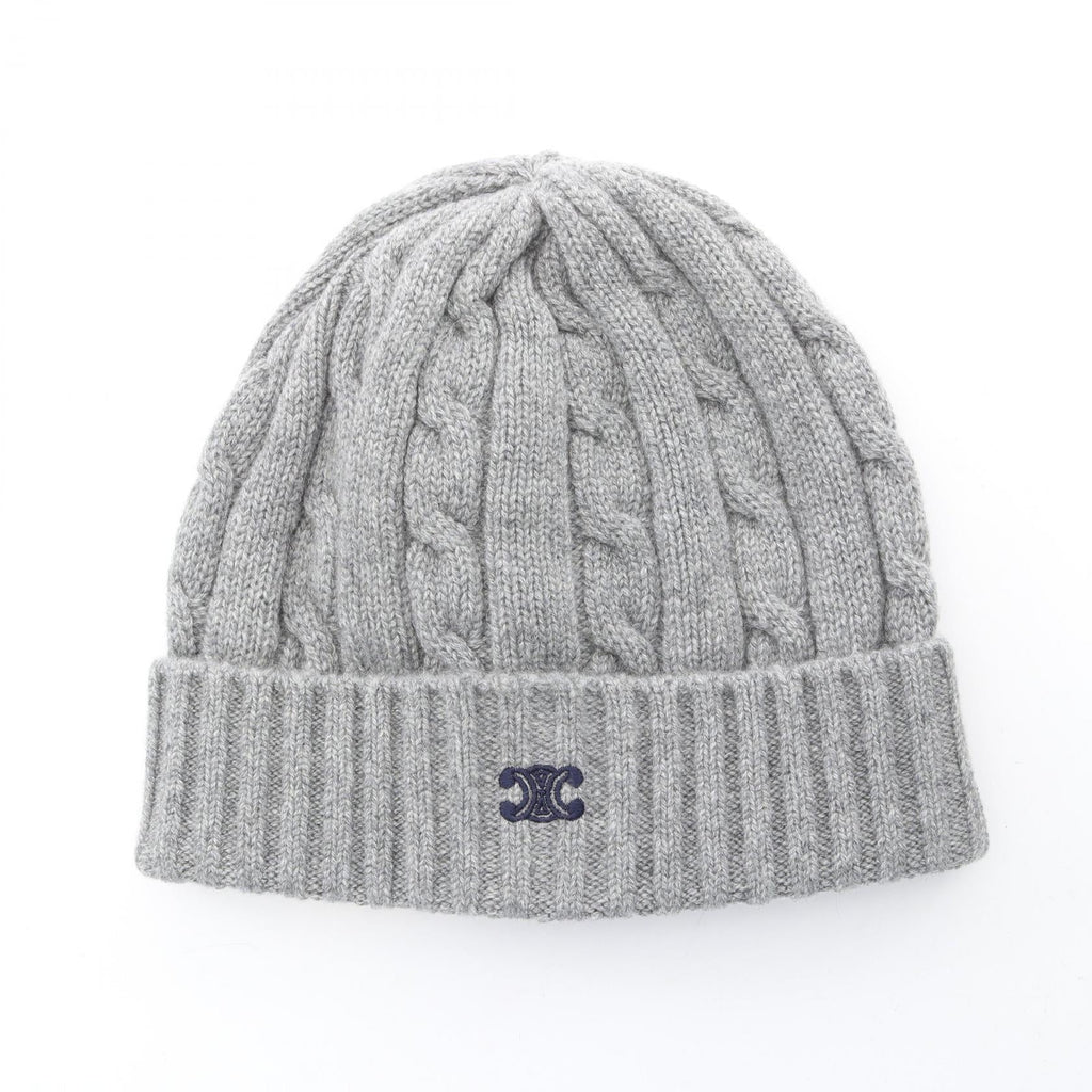 CELINE Triomphe · Cashmere Knit Hat