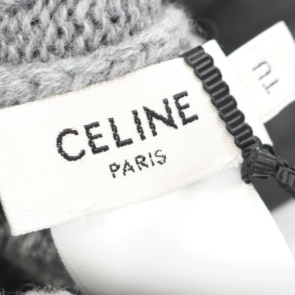 CELINE Triomphe · Cashmere Knit Hat