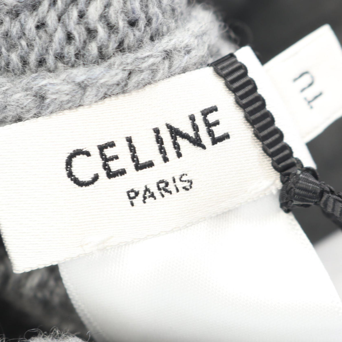 CELINE Triomphe · Cashmere Knit Hat