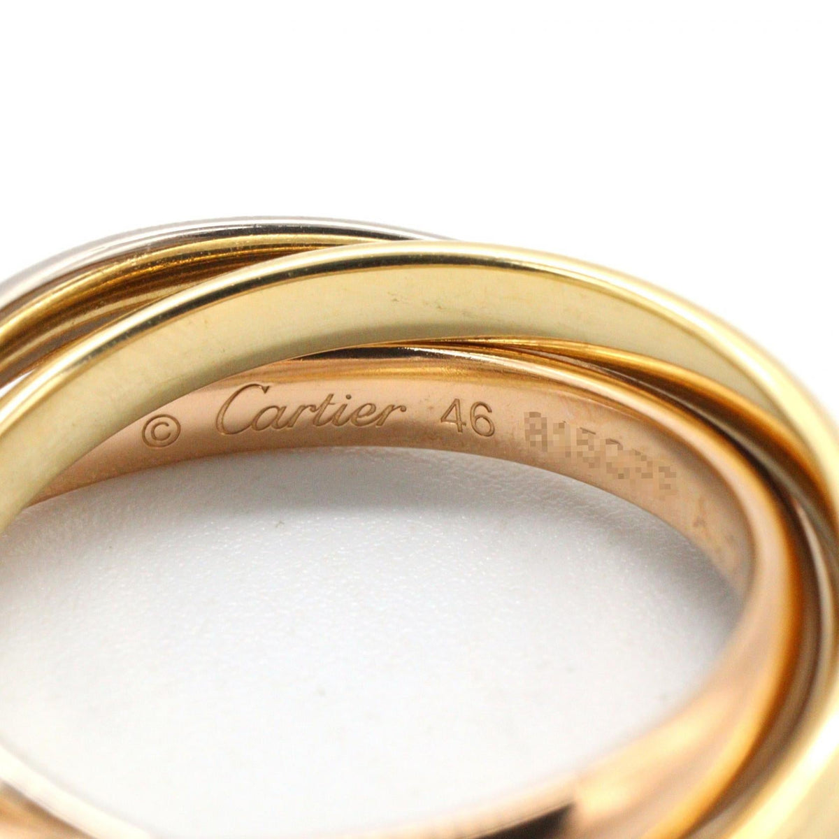 Cartier Trinity · Tri-Gold Ring