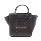 Celine Luggage Micro Shopper · Leather