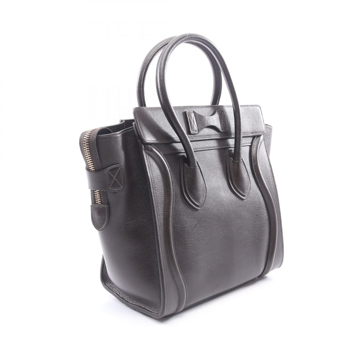 Celine Luggage Micro Shopper · Leather