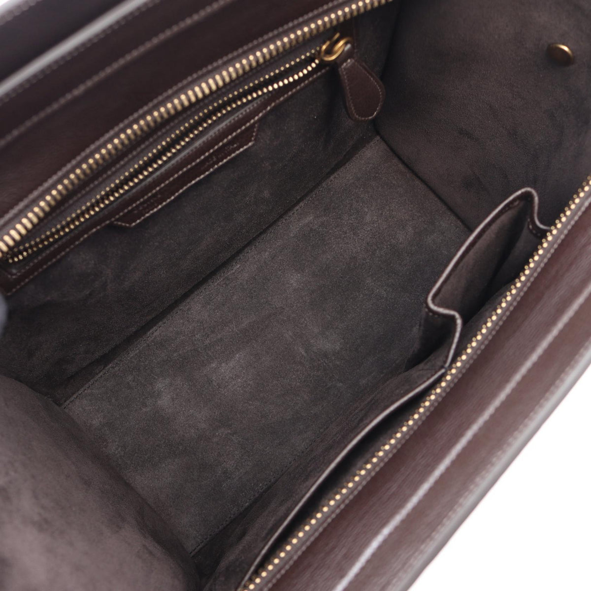 Celine Luggage Micro Shopper · Leather