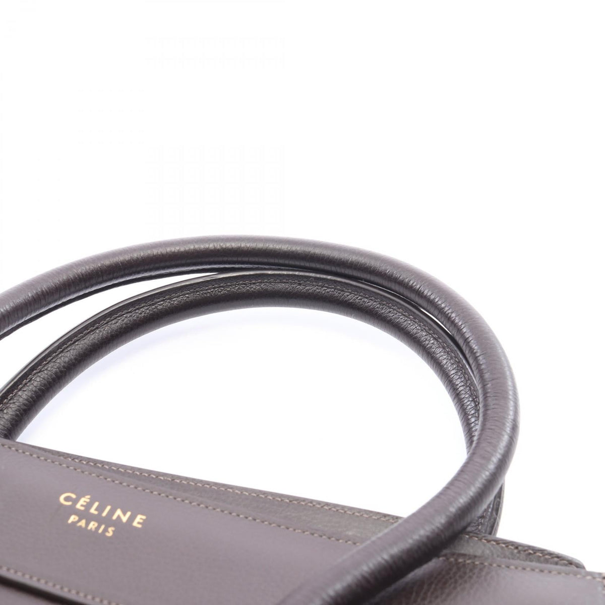 Celine Luggage Micro Shopper · Leather