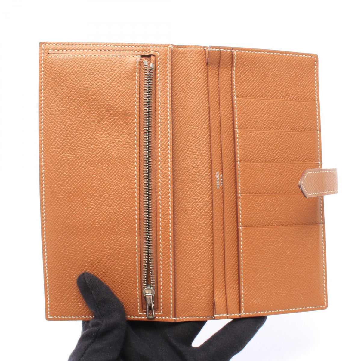 Hermès Bearn Soufflet · Epsom Leather