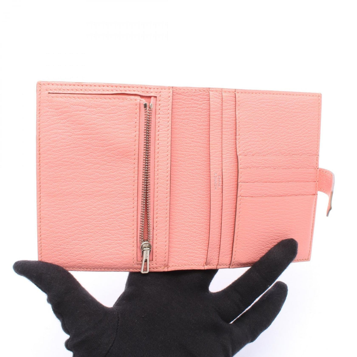 Hermès Bearn Compact · Chèvre