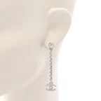 Chanel Coco Mark · Heart Rhinestone Earrings