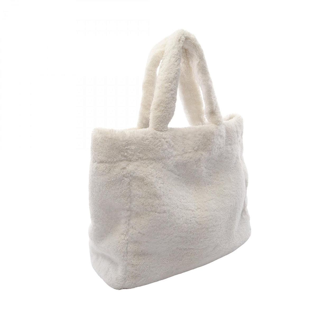 PRADA Terry Lettering Logo Tote