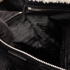 PRADA Terry Lettering Logo Tote