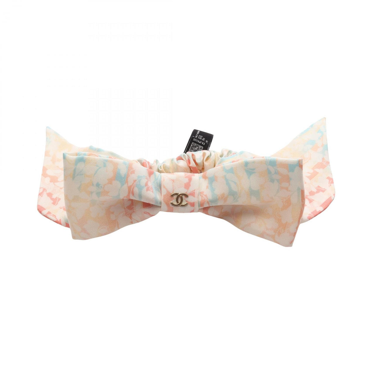 Chanel · Floral Ribbon Scrunchie · Silk