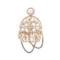 Chanel Birdcage Brooch · Pearl & Rhinestone