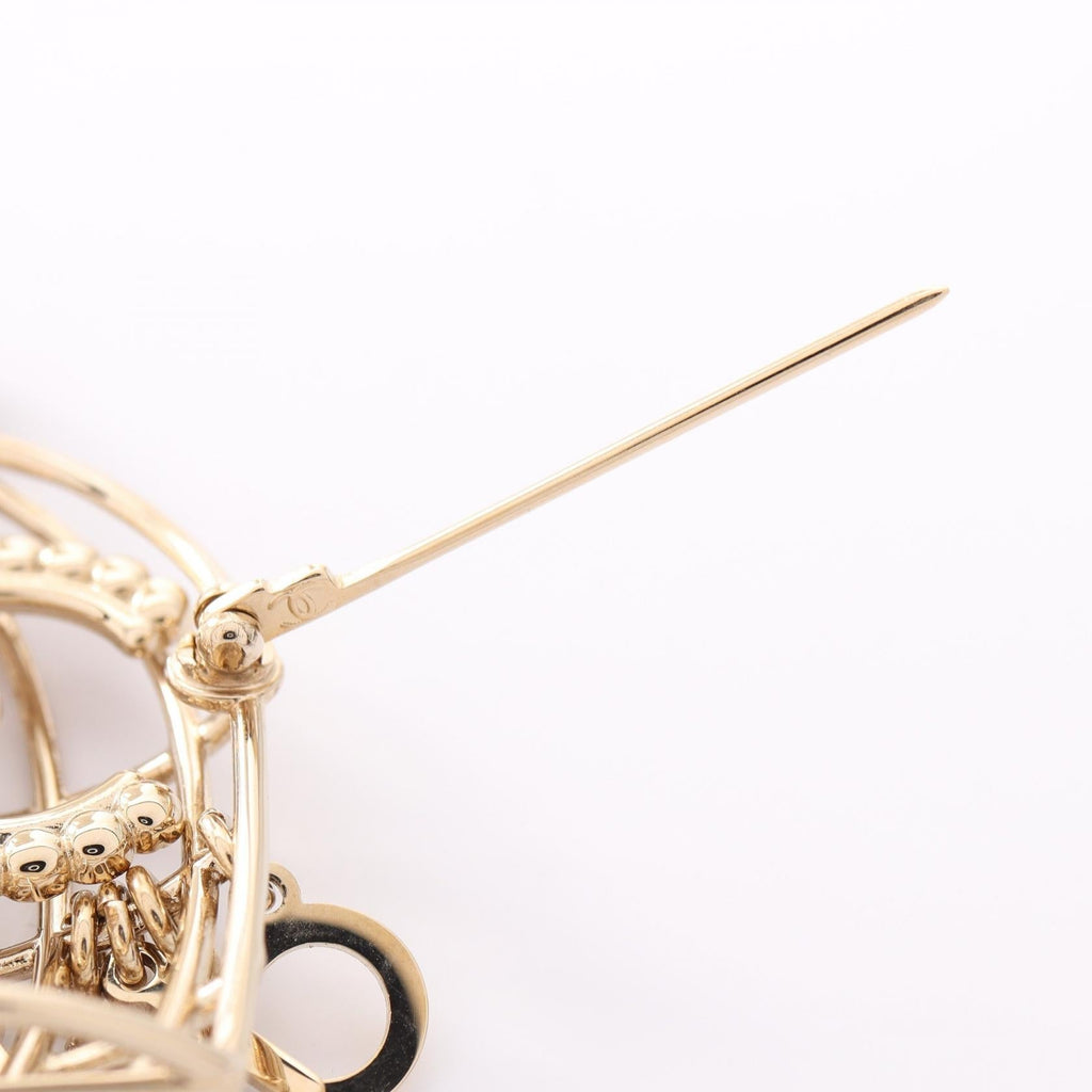 Chanel Birdcage Brooch · Pearl & Rhinestone