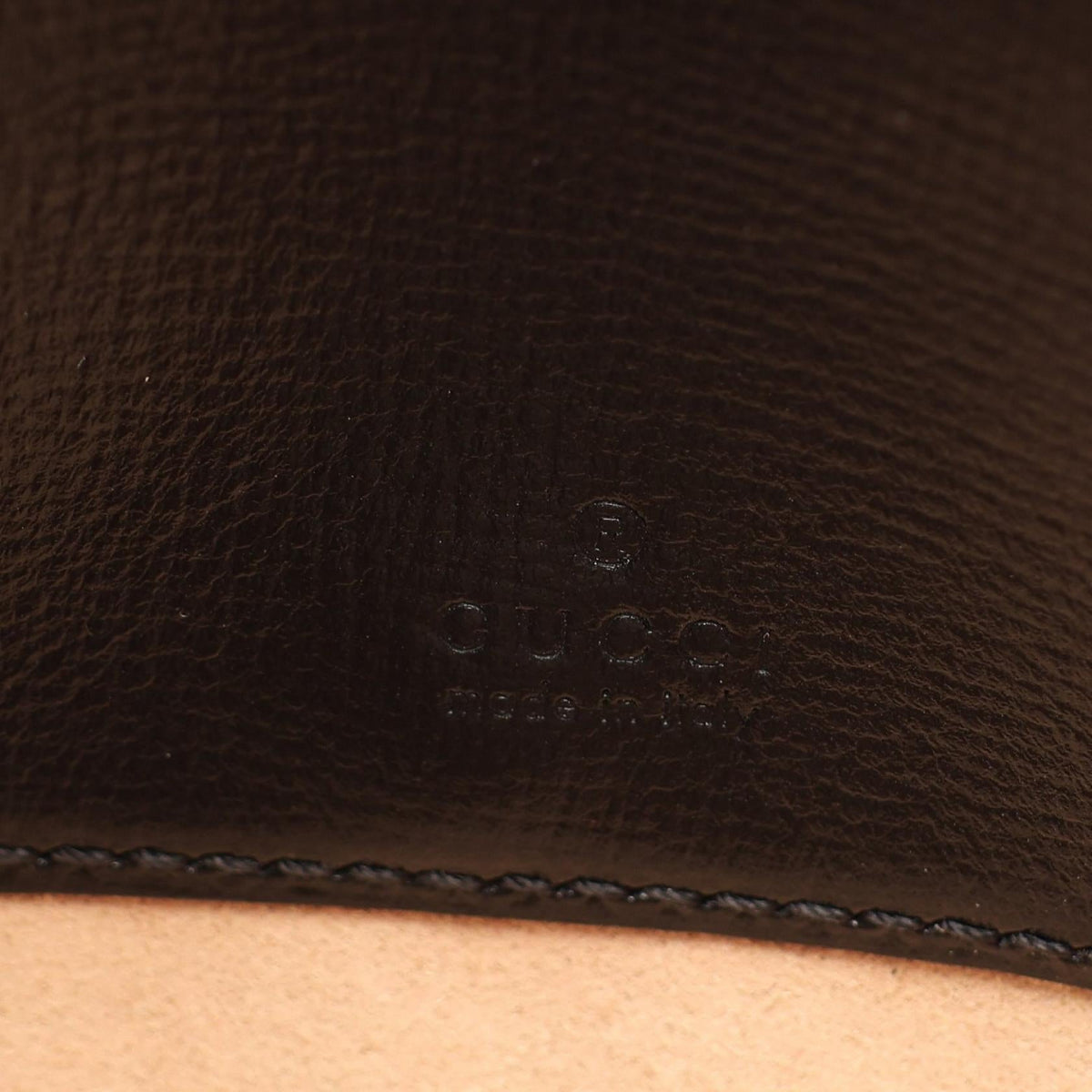 GUCCI Horsebit 1955 Nano · Leather