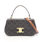 Celine Triomphe Teen Laura · Coated Canvas