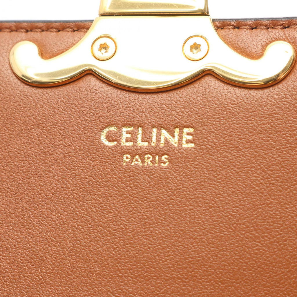 Celine Triomphe Teen Laura · Coated Canvas