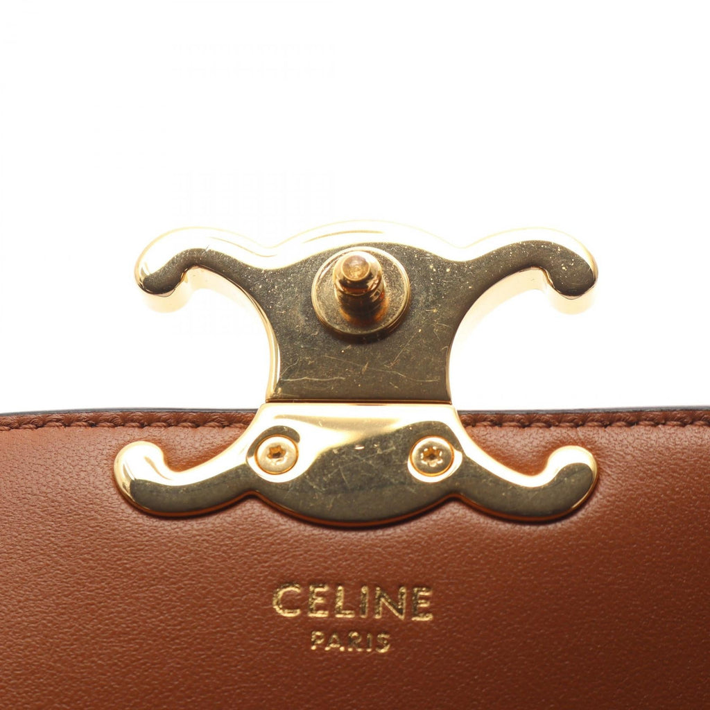 Celine Triomphe Teen Laura · Coated Canvas