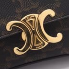 Celine Triomphe Teen Laura · Coated Canvas