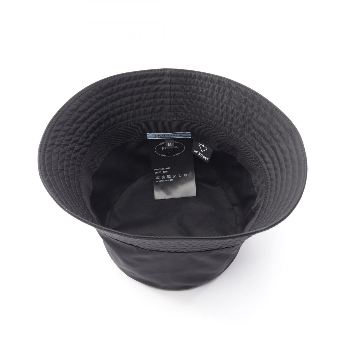 Prada Triangle Logo · Nylon Bucket Hat