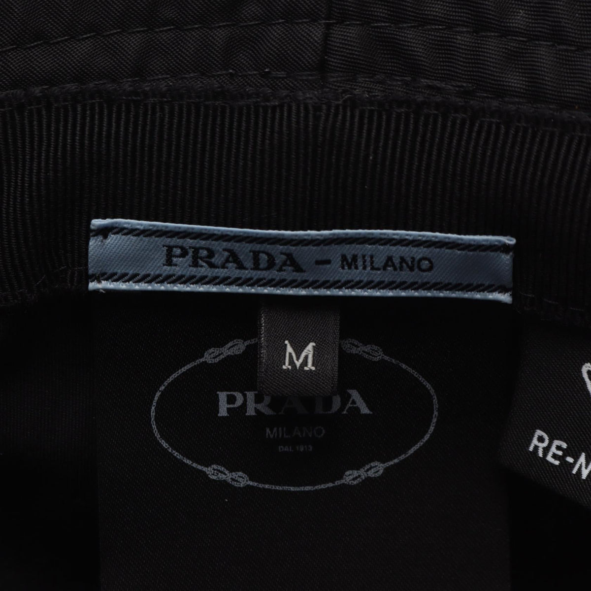 Prada Triangle Logo · Nylon Bucket Hat