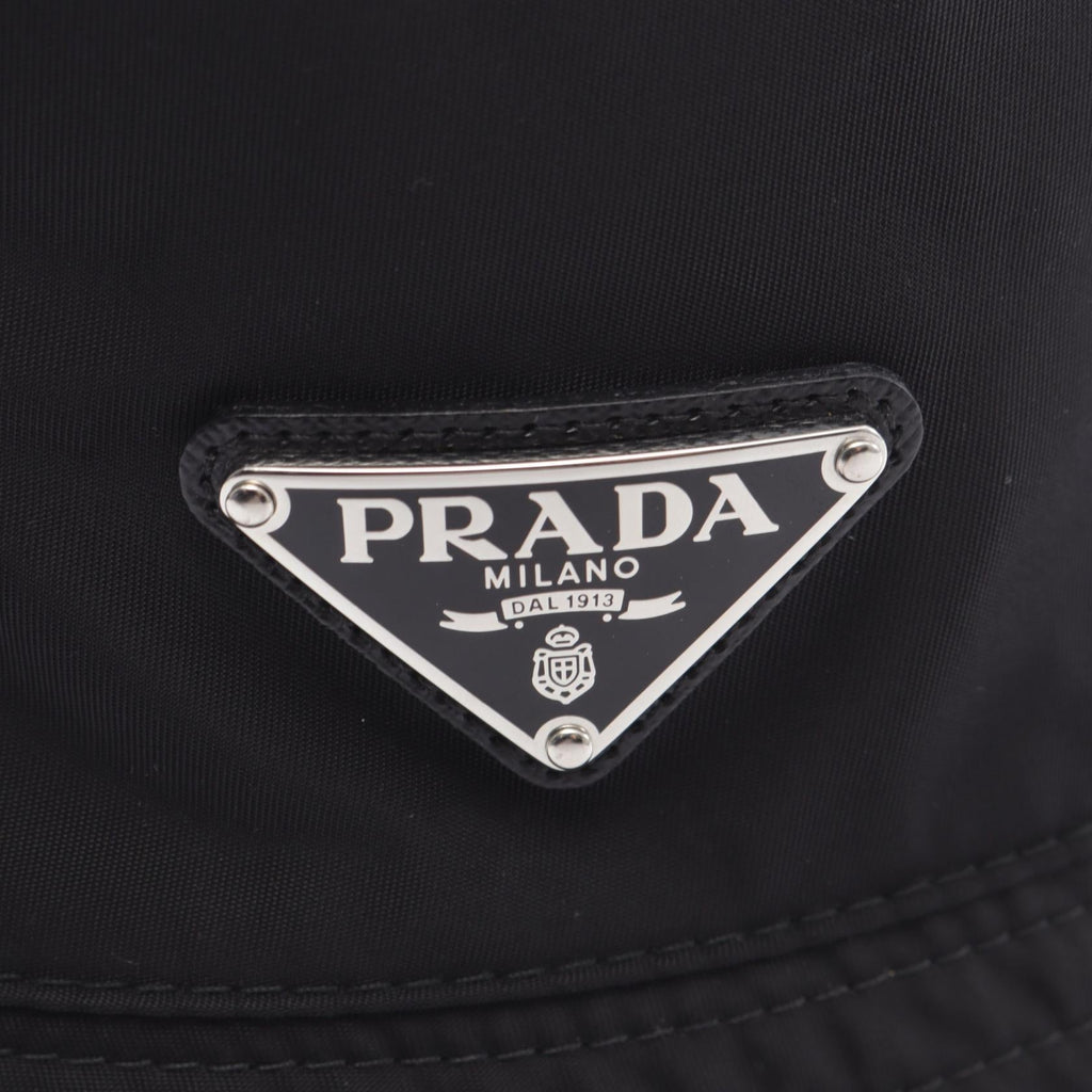 Prada Triangle Logo · Nylon Bucket Hat