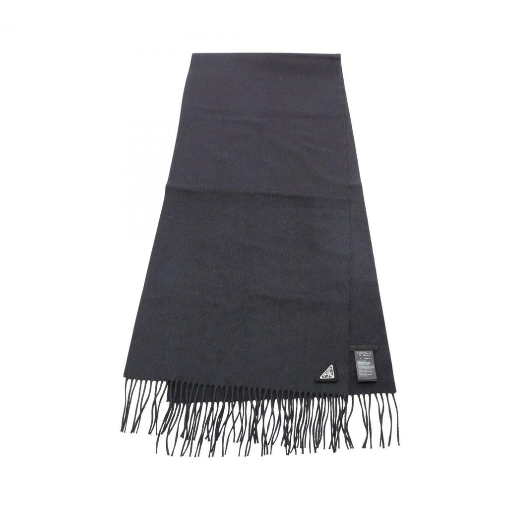 Prada Triangle Logo · Silk Cashmere Scarf
