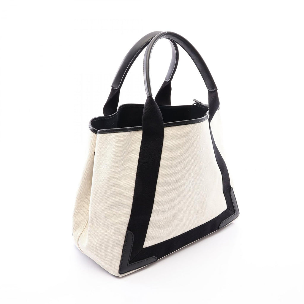 Balenciaga Navy Cabas · Canvas & Leather