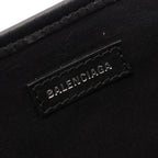 Balenciaga Navy Cabas · Canvas & Leather
