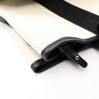 Balenciaga Navy Cabas · Canvas & Leather