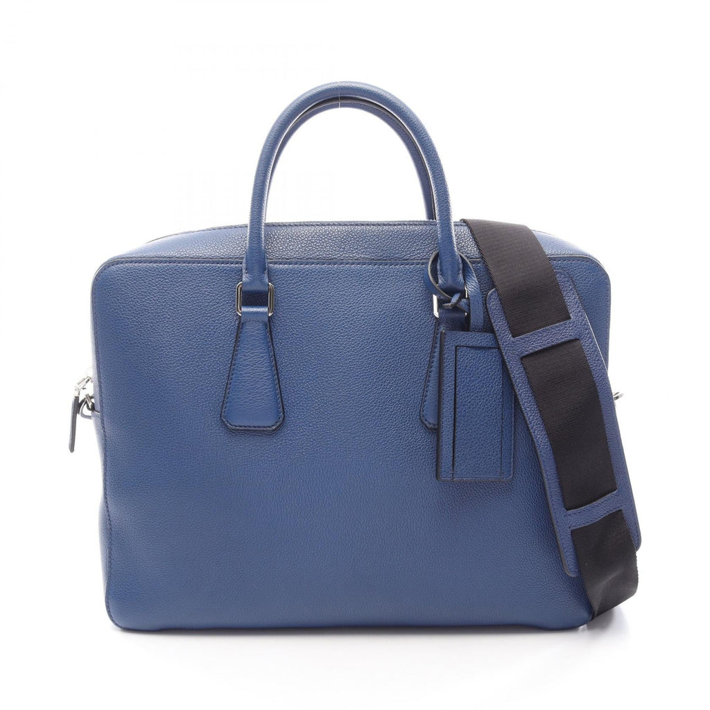 Prada Vitello Grain · Leather Briefcase
